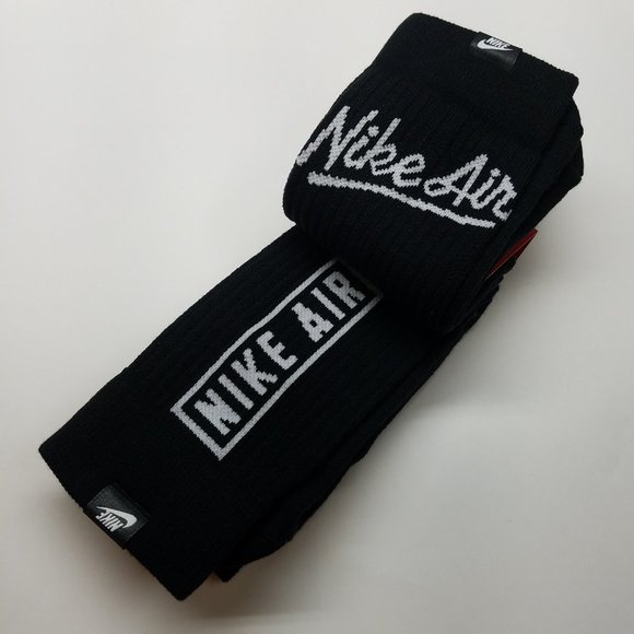 Nike Accessories - NIKE AIR Sneaker Socks (SNKR Sox) - Black & White